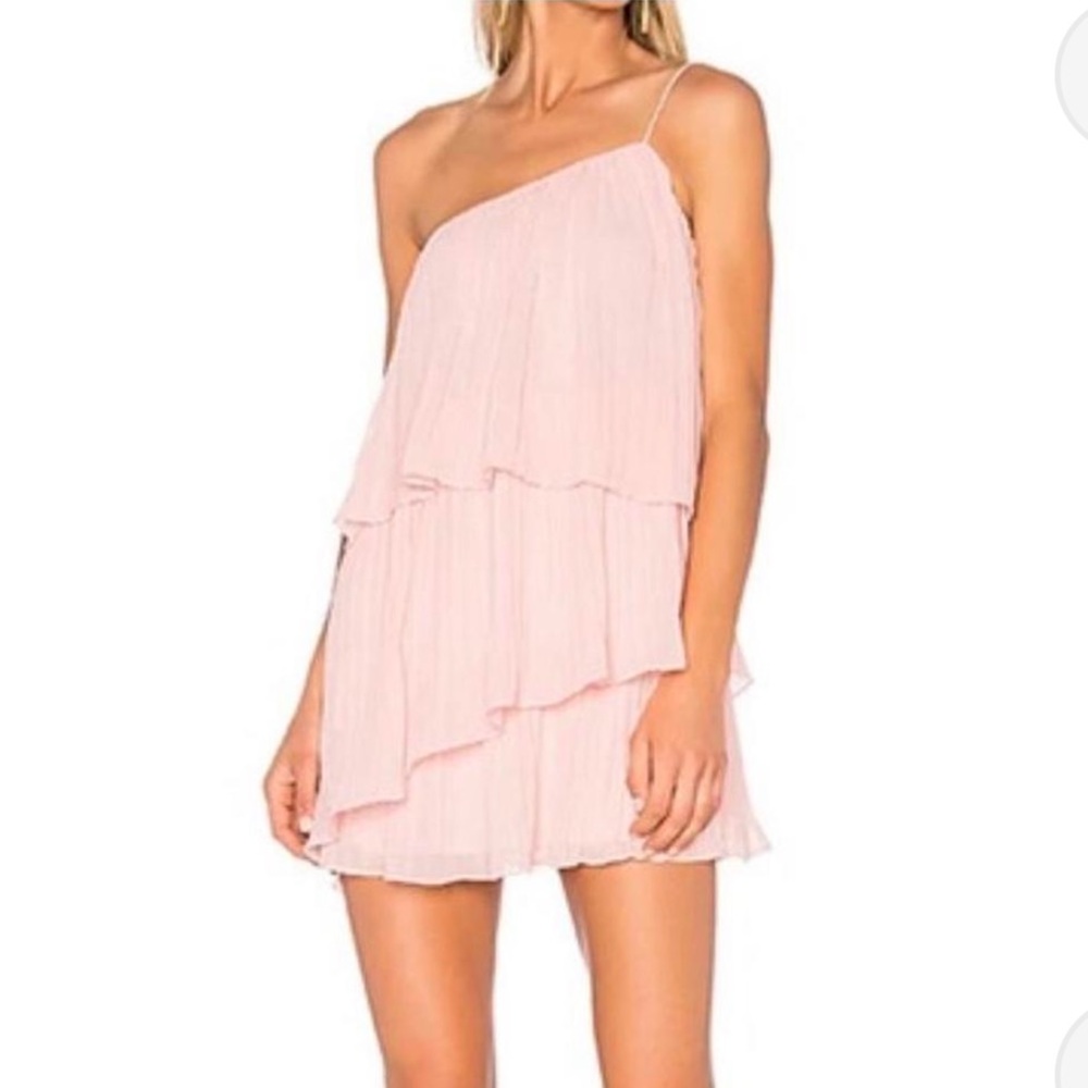 NBD girlfriend material dress ruffle